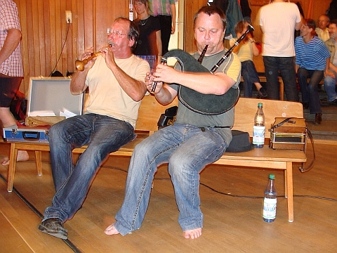 Yves Leblanc, Jean Luc Le Mouël & Jean Pierre Cadic im balhaus