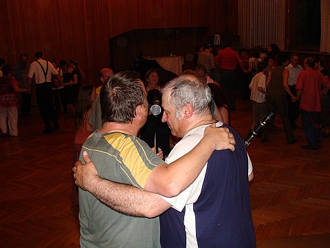 Yves Leblanc, Jean Luc Le Mouël & Jean Pierre Cadic im balhaus