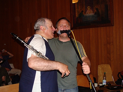 Yves Leblanc, Jean Luc Le Mouël & Jean Pierre Cadic im balhaus